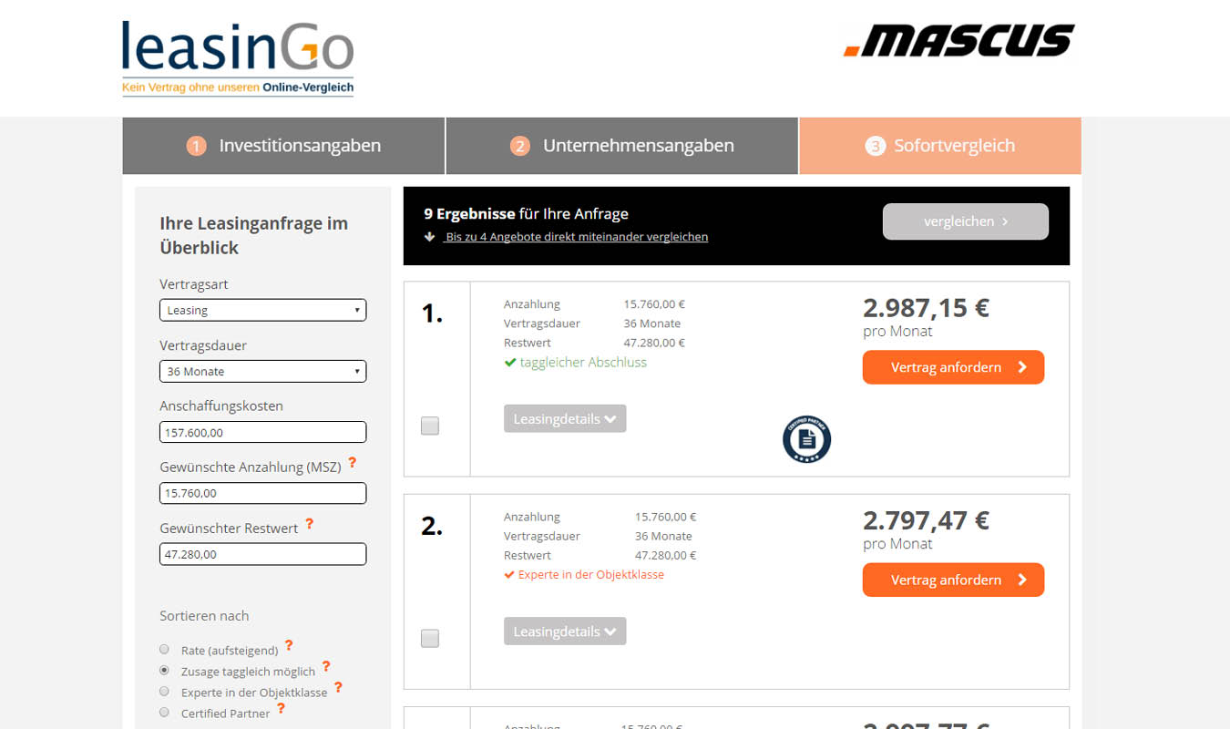 So läuft ein Leasinggeschäft ab. Leasinggeber, Leasingnehmer & Lieferant im Dreiecksverhältnis. Leasingangebote und Mietkaufangebote für Baumaschinen sofort online vergleichen auf leasingo.de