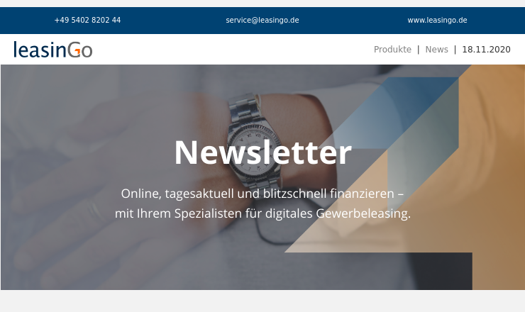 Screenshot Leasing und Mietkauf online – Neue Website gestartet
