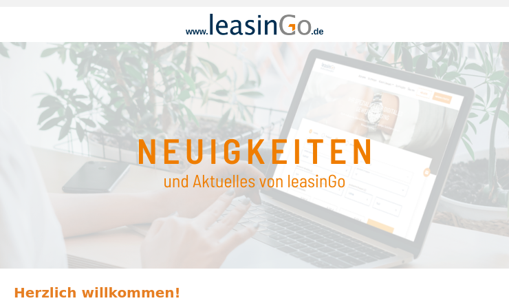 Screenshot Neues rund um leasinGo: EM-Tippspiel, nachhaltige Mobilität & Co. 📌